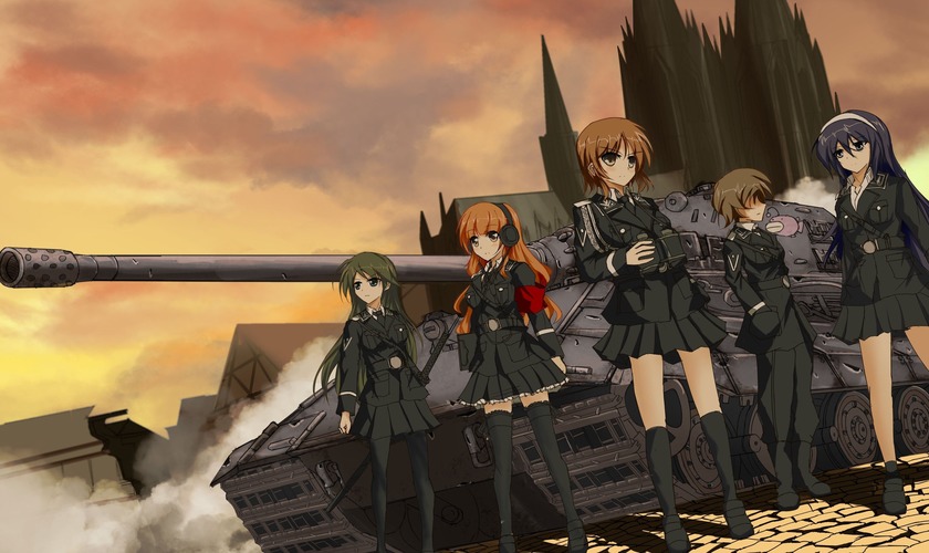 Новый трейлер и постер 4-ой части «Girls & Panzer das Finale»