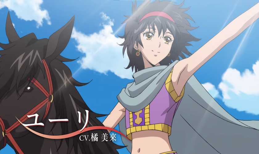 Постер и новый трейлер аниме «Sora wa Akai Kawa no Hotori»
