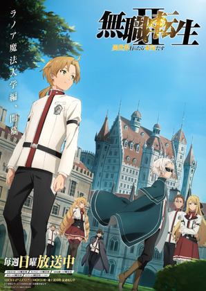 Новый постер аниме-сериала «Mushoku Tensei II: Isekai Ittara Honki Dasu»