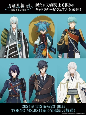 Месяц премьеры и подробности к аниме «Touken Ranbu Kai -Kyoden Moyuru Honnouji-»