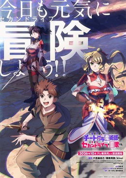 Подробности аниме «Tsuihou sareta Cheat Fuyo Majutsushi wa Kimama na Second Life wo Ouka suru. Ore wa Buki dake ja Naku, Arayuru Mono ni "Kyouka Point" wo Fuyo Dekiru shi, Ore no Ishi de Itsudemo Kouka wo Kaijo Dekiru kedo, Nokotta Hitotachi Daijo